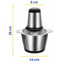 Triturador Elétrico ChefPro 2L Bivolt + Tábua de Madeira Grátis