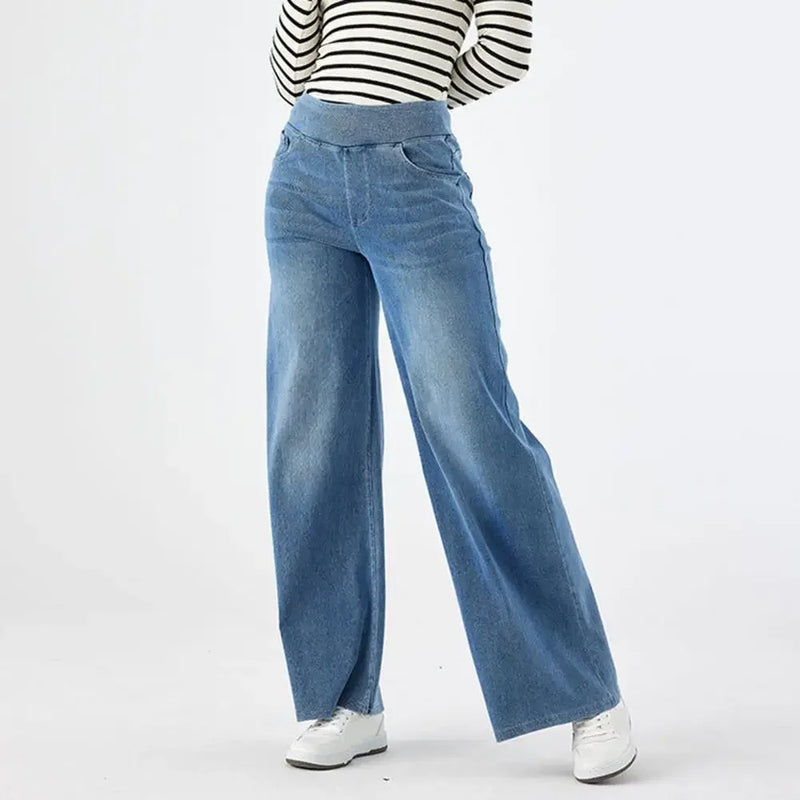 Calça Jeans Lorenz™ Super Elástica com Cós Anatômico Modelador / O Conforto Soltinho que Valoriza Todos os Movimentos!