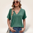 (PAGUE 1 LEVE 2) Blusa Elvara™ com Decote V e Estilo Atemporal