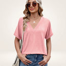 (PAGUE 1 LEVE 2) Blusa Elvara™ com Decote V e Estilo Atemporal