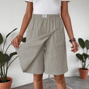 Shorts Saia Aurora™ em Linho de Algodão com Conforto Premium