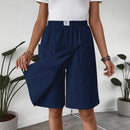 Shorts Saia Aurora™ em Linho de Algodão com Conforto Premium