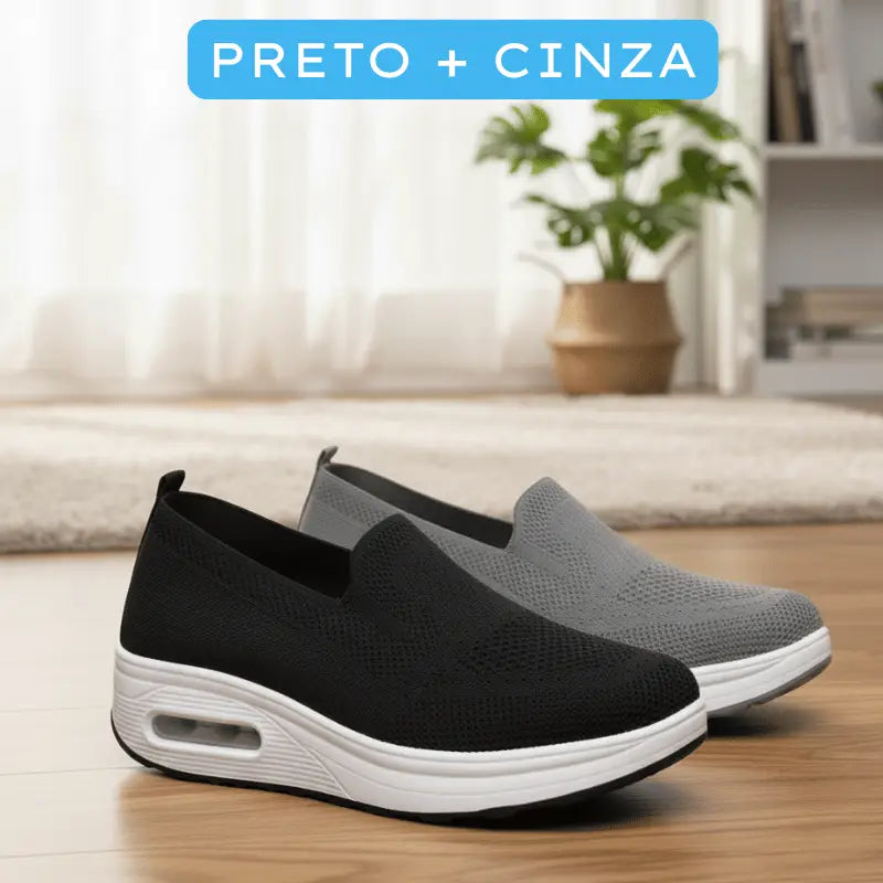 (Pague 1 Leve 2) Tênis FlexComfort Ortopédico