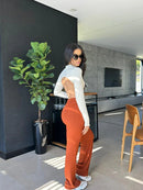 Calça Modal Canelada